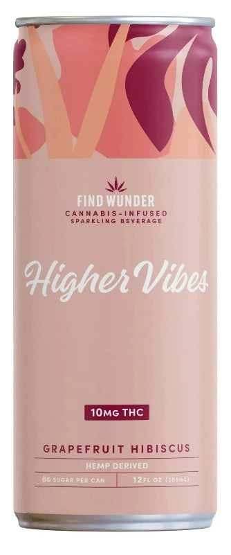 Higher Vibes | 10MG THC : 10MG CBG | Grapefruit Hibiscus