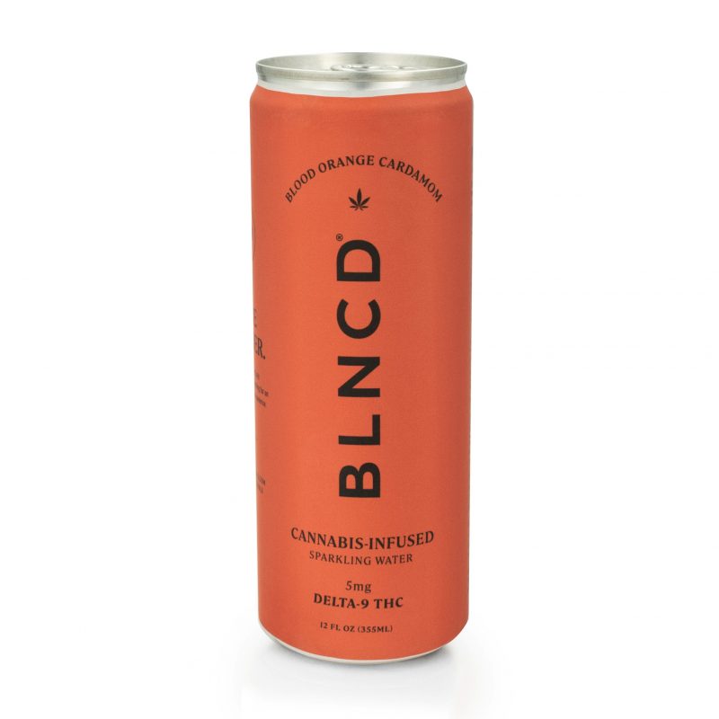 BLNCD Sparkling Water | 5mg THC  | BLOOD ORANGE CARDAMOM