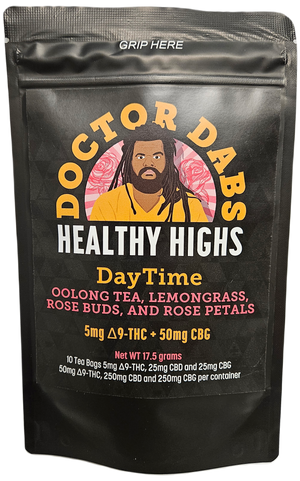 DOCTOR DABS Daytime Tea | 5mg THC 25mg CBG 25mg CBD