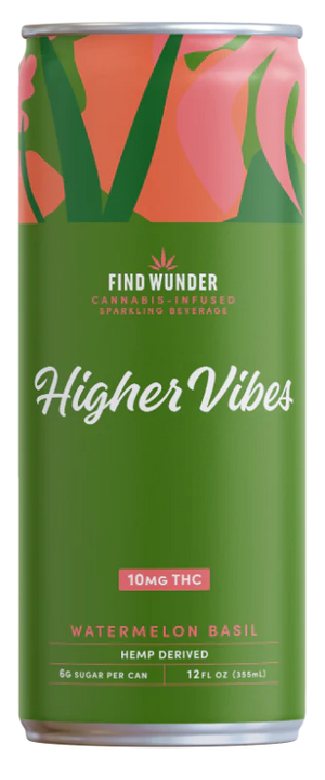 Higher Vibes | 10mg THC | Watermelon Basil