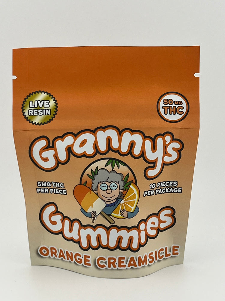 
            
                Load image into Gallery viewer, Granny&amp;#39;s | 5mg THC Gummies | Orange Creamsicle
            
        