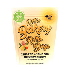 Retro Days Vegan Gummies - Zero THC