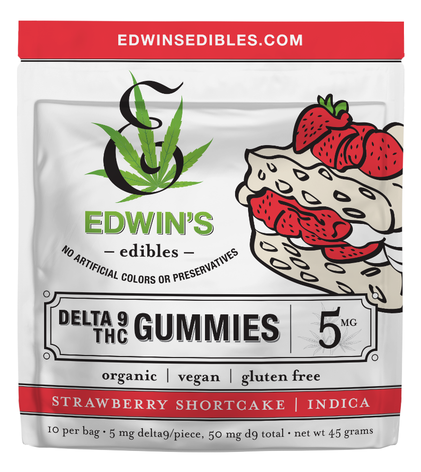 5MG THC VEGAN GUMMIES | STRAWBERRY SHORTCAKE INDICA