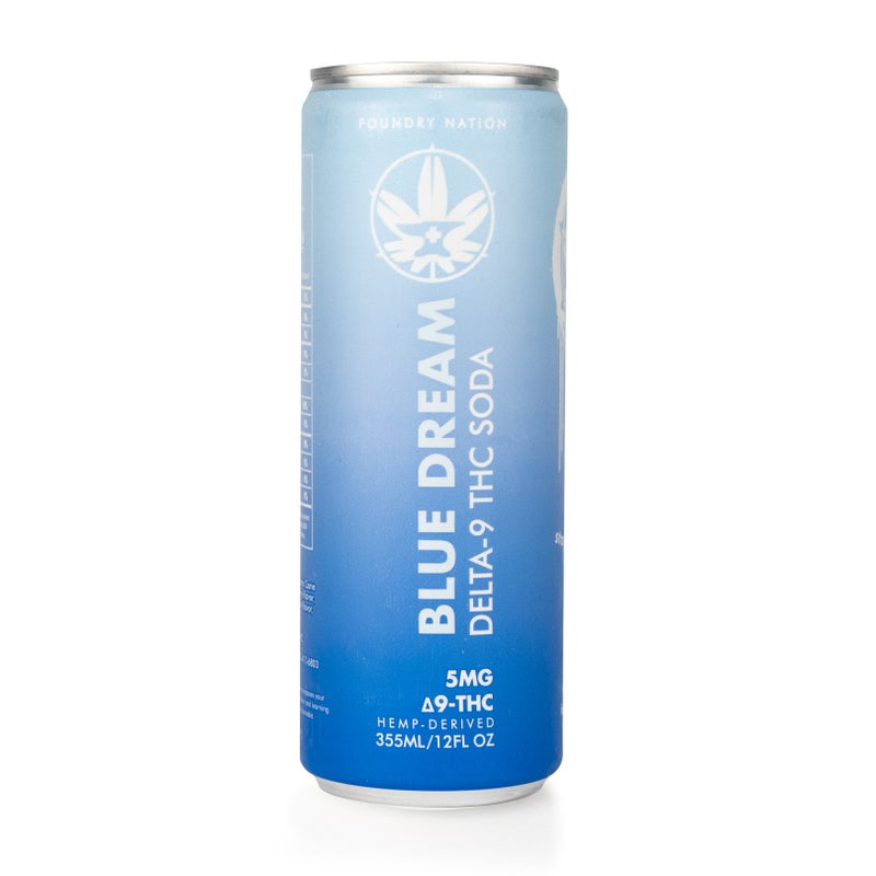 Foundry Nation Soda | 5mg THC | Blue Dream
