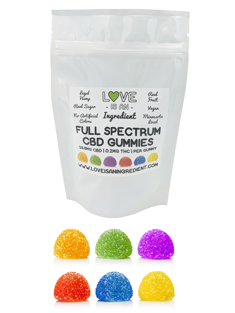 Vegan Nano Full Spectrum CBD Gummies - 20mg/each