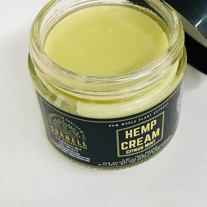 Hemp Cream Citrus Mint  - CBDA + CBD + Microgreens