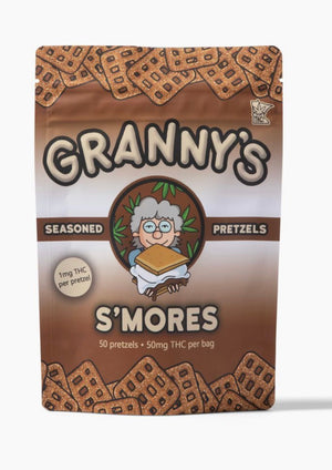 
            
                Load image into Gallery viewer, Granny&amp;#39;s Pretzels - S&amp;#39;mores 50mg THC
            
        