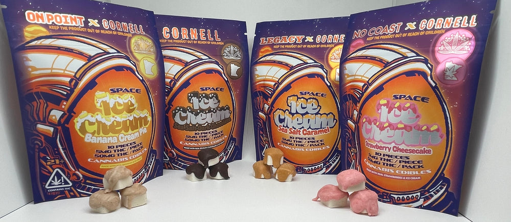 50mg THC | Space Ice Cream | 10 Pieces